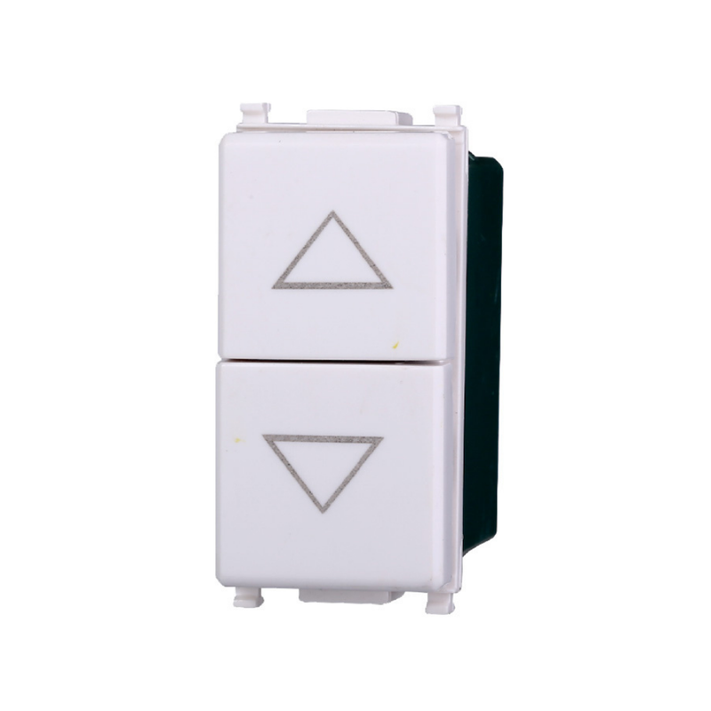 PULSANTE DOPPIO 1P+1P 16A COMPATIBILE PLANA