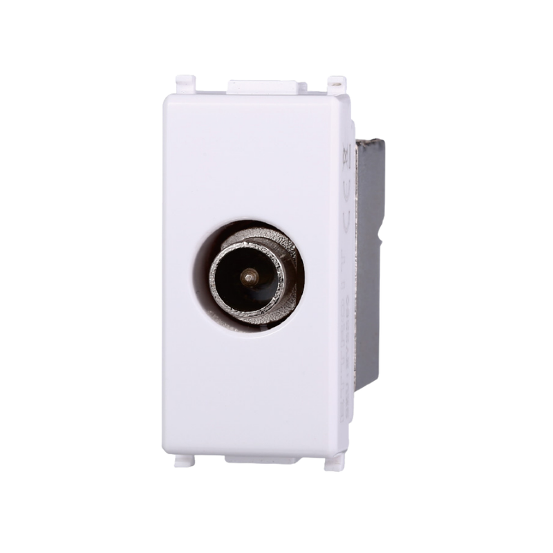 CONNETTORE TV MASCHIO COMPATIBILE  PLANA