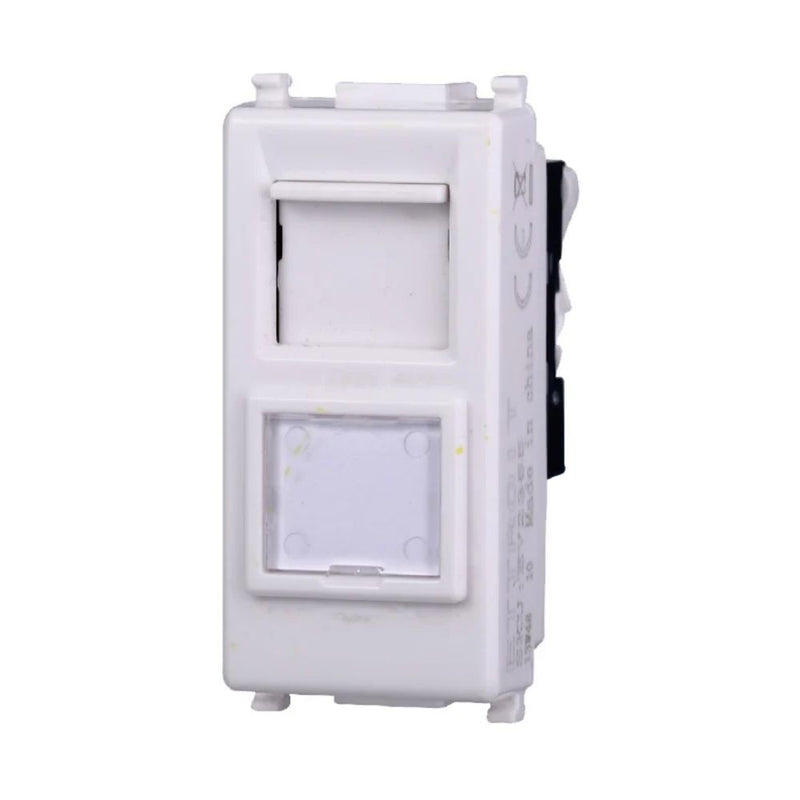 CONNETTORE RJ45 CAT6 COMPATIBILE  VIMAR PLANA