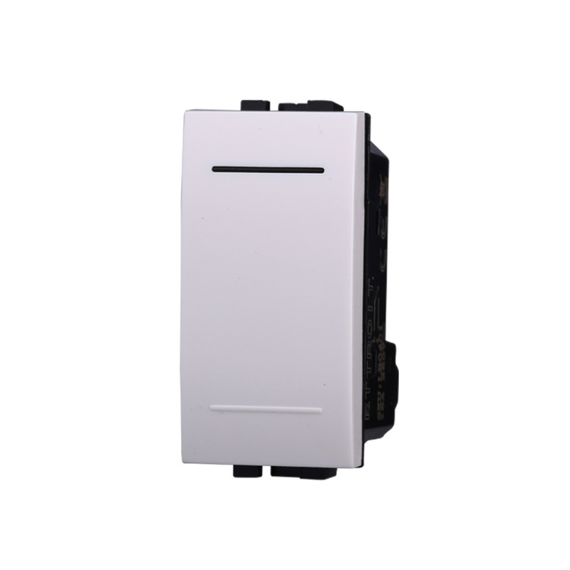 DEVIATORE 1P 16A | LB0801 - Compatibile Living Bianco