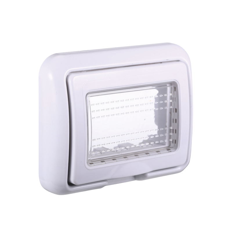CUSTODIA INCASSO 4P IP55 COMPATIBILE BTICINO LIVING BIANCA