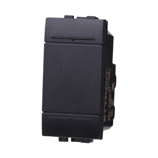 INTERRUTTORE NERO 1P Comp. LIVING - ElettroWatt.eu
