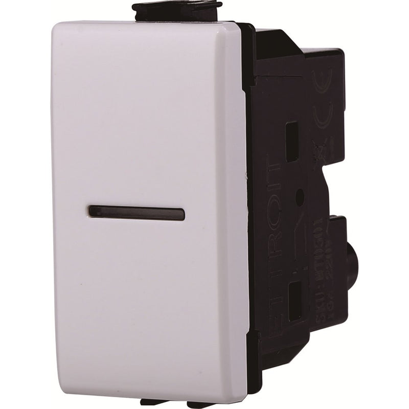 PULSANTE 1P ASSIALE - COMP. TICINO MATIX - ElettroWatt.eu