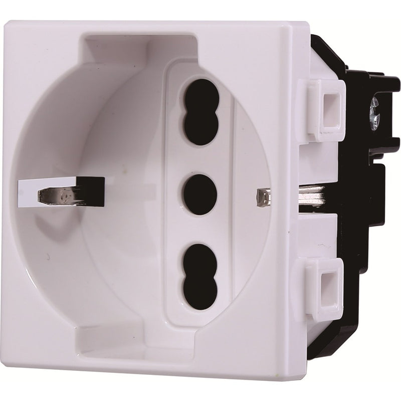 PRESA SCHUKO 2P+T 16A COM. BTICINO MATIX - ElettroWatt.eu