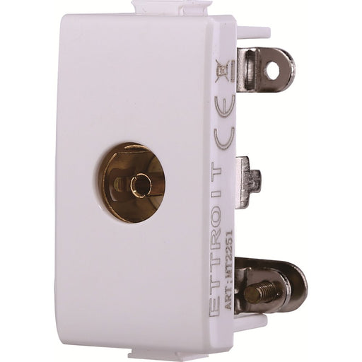 CONNETTORE TV FEMMINA COMP. MATIX - ElettroWatt.eu