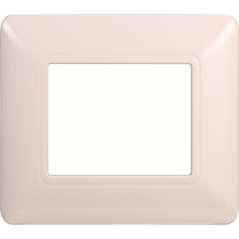 PLACCA PLASTICA 2P BIANCA - MATIX - ElettroWatt.eu