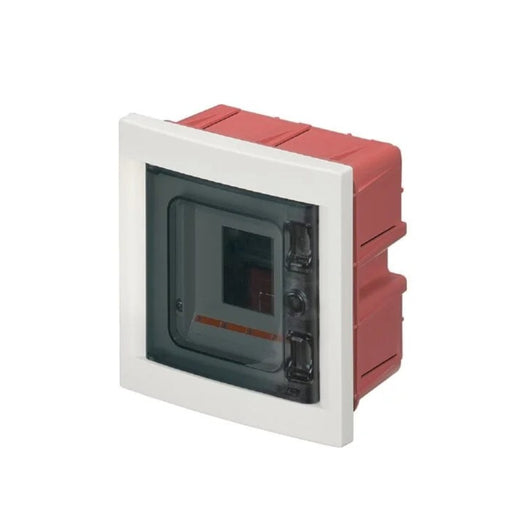 Centralino Da Incasso Bianco Porta Trasparente 4 moduli - ElettroWatt.eu