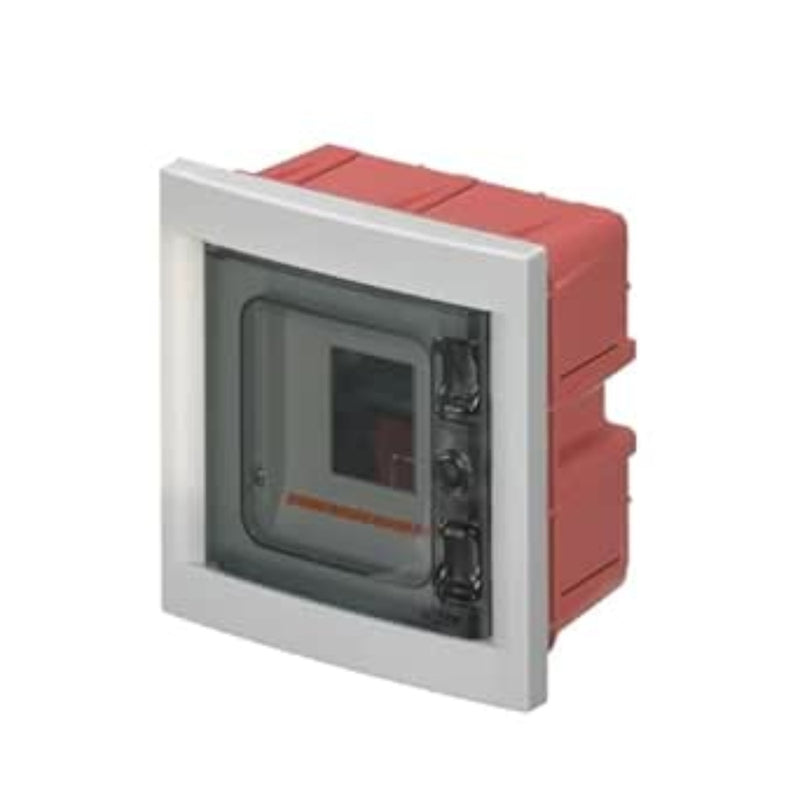 Centralino inc. grigio portello fumÃ© 4 mod.