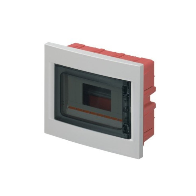 Centralino inc. grigio portello fumÃ© 8 mod.