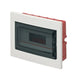 Centralino incasso Bianco Porta Trasparente 12 moduli - ElettroWatt.eu