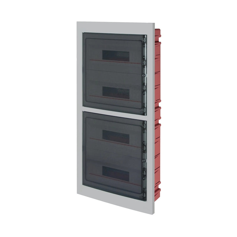 Centralino inc. grigio portello fumÃ© 72 mod - Elettrowatt