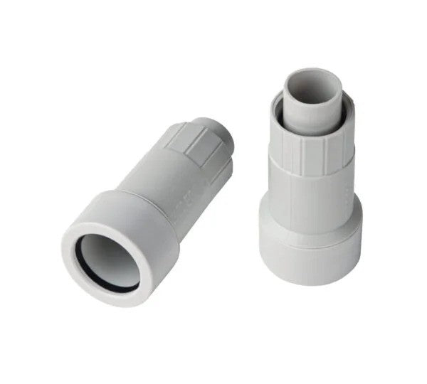 RACCORDO TUBO-GUAINA IP65 Ø20-16 mm – GRIGIO