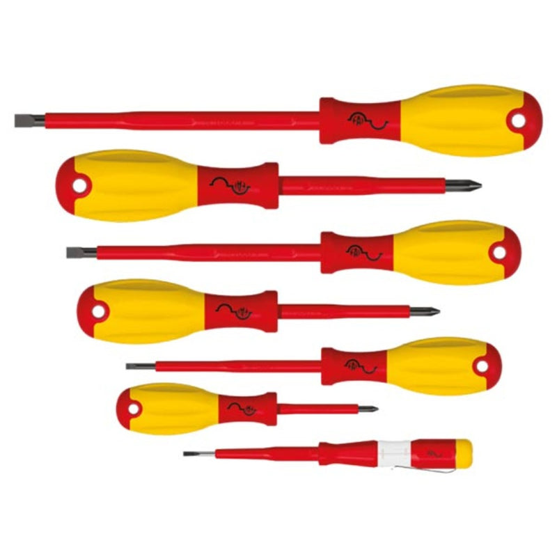 Kit 6 cacciaviti 1000V + 1 cercafase