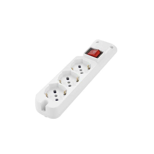 MULTIPRESA 3 POSTI CON INTERRUTTORE SENZA CAVO - CABLAGGIO CONSIGLIATO cod. FA3093500 - ElettroWatt.eu