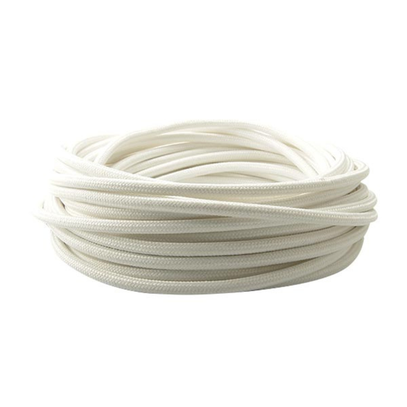 Cavo 2x0,75 mmq rivestito col. bianco - Elettrowatt