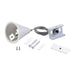 KIT SOSPENSIONE PER BINARIO BIANCO - ElettroWatt.eu