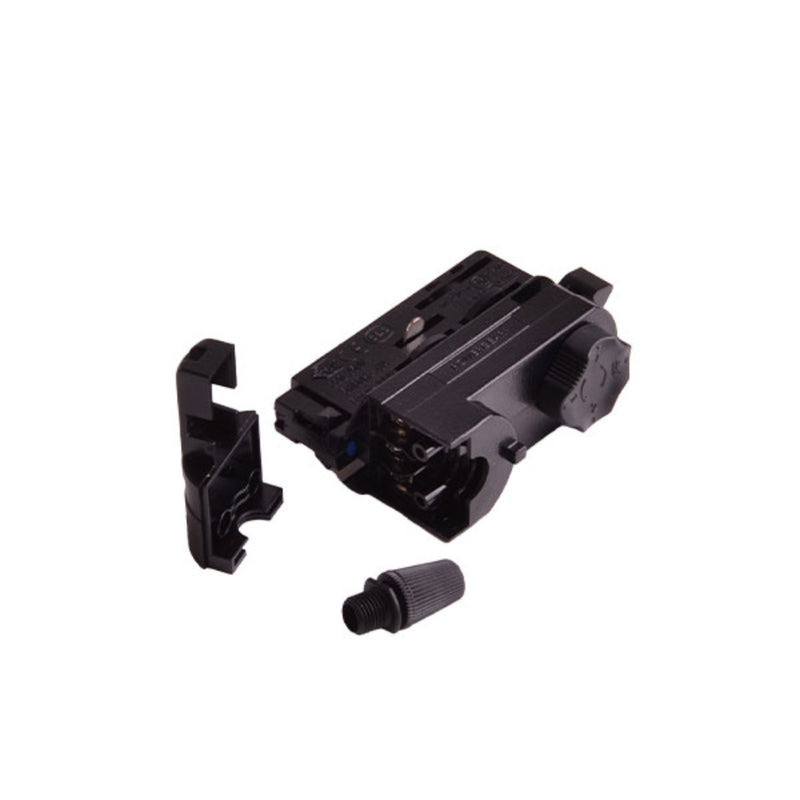Adattatore Per Binario Trifase Nero - ElettroWatt.eu