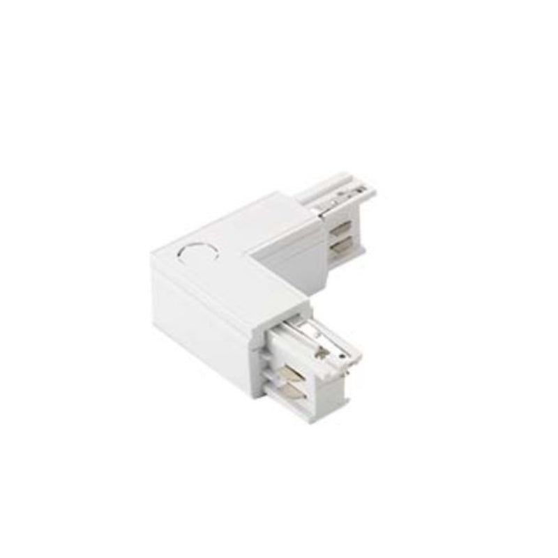 CURVA SINISTRA PER BINARIO TRIFASE BIANCO - ElettroWatt.eu