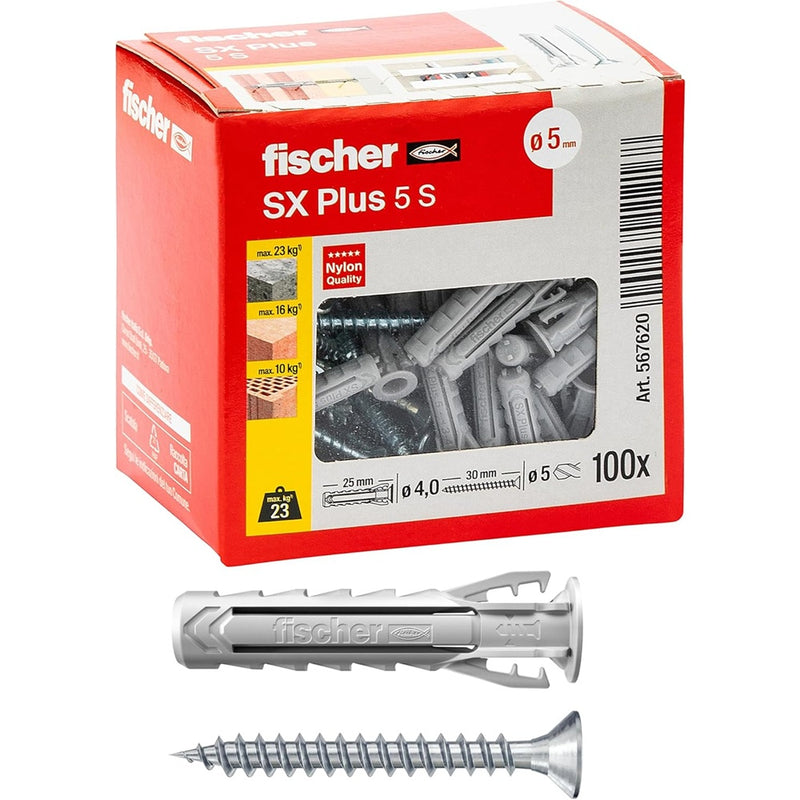 FISCHER TAS. NYLON SX  PLUS 5S C/VITE