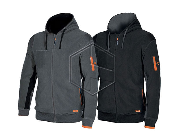 FELPA MICROPILE ORTIGARA NERO XL