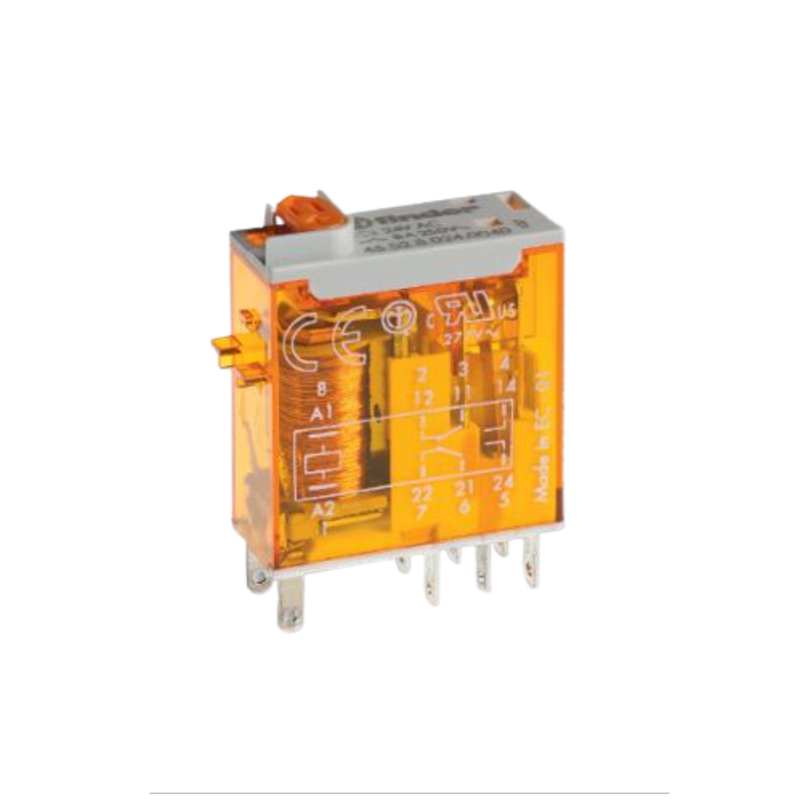 RELE MINI 230VAC 2C 8A CIRC