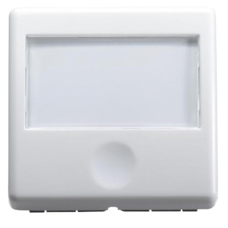 PULSANTE CON TARGA P.NOME 2M ILLUM.SY/WT - ElettroWatt.eu