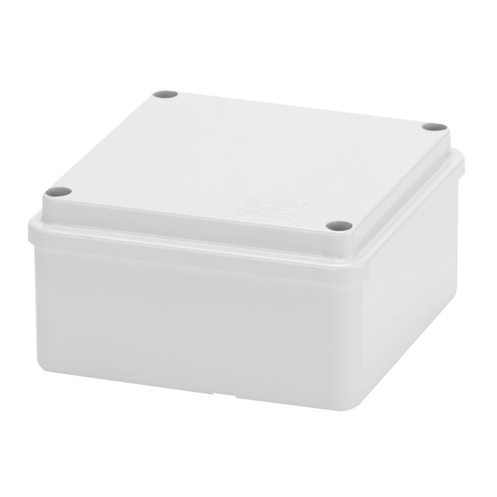 CASSETTA DI DERIVAZIONE IP56 100X100X50 con Coperchio Basso a Vite - ElettroWatt.eu