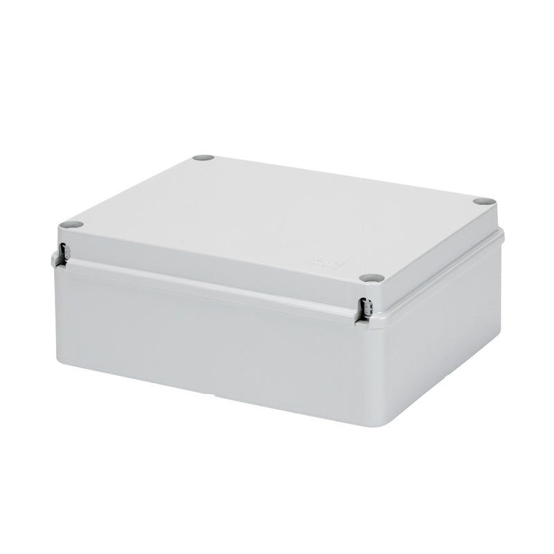 CASSETTA DI DERIVAZIONE IP56 190x140x70 con Coperchio Basso a Vite - ElettroWatt.eu