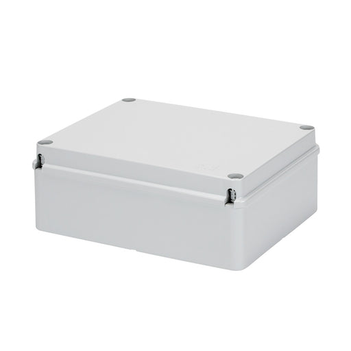 CASSETTA DI DERIVAZIONE IP56 190x140x70 con Coperchio Basso a Vite - ElettroWatt.eu