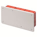 CASSETTA DI DERIVAZIONE DA INCASSO PER PARETI IN MURATURA 294X152X75 - COPERCHIO BIANCO - ElettroWatt.eu