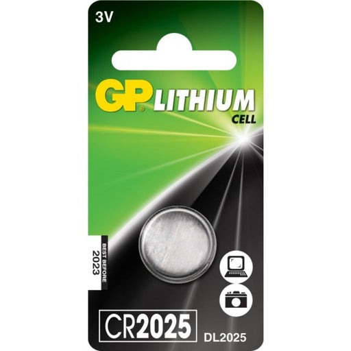 Batteria al Litio a Bottone 3V CR2025 (Bliste - Elettrowatt