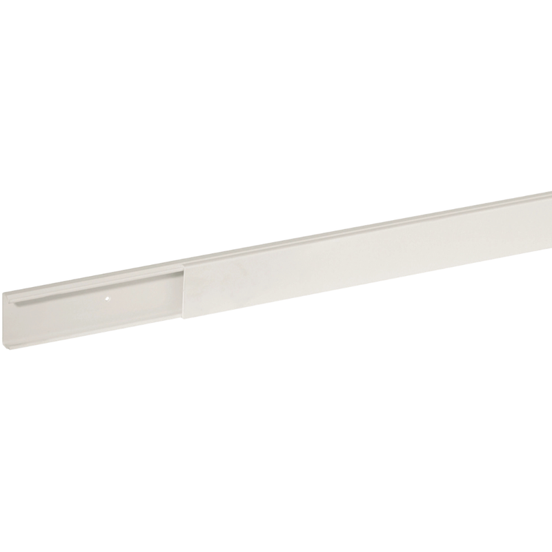 Minicanale monoscomparto con coperchio standard bianco TMC 30/1x10 W - prezzo al metro
