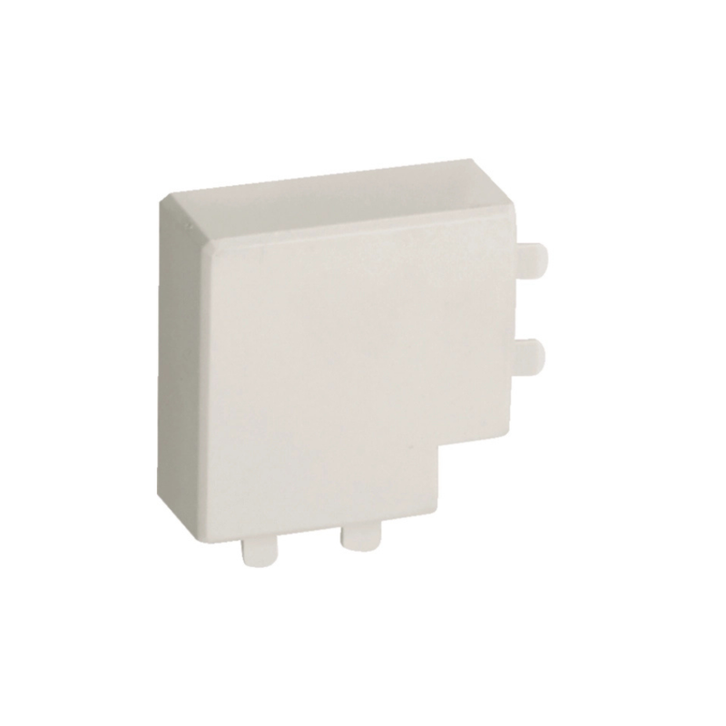 Angolo piano per minicanali TMC / TMU bianco APM 22x10 W