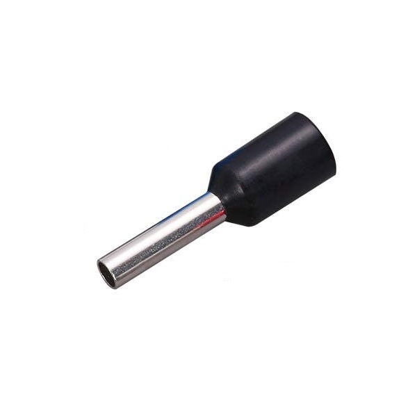 Terminali a Tubetto Cavo Singolo 1,5mmq/8mm - Conf. da 100pz - Prezzo al pezzo