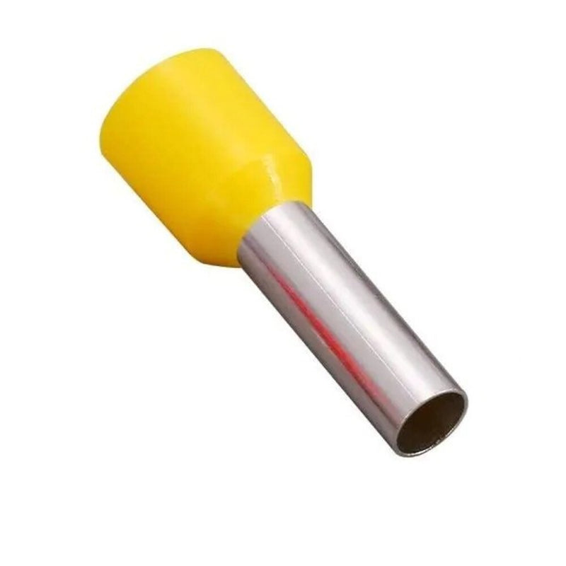 Terminali a Tubetto Cavo Singolo 6mmq/12mm - Conf. da 100pz - Prezzo al pezzo
