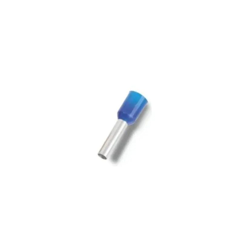 Terminali a Tubetto Cavo Singolo 16mmq/12mm - Conf. da 100pz - Prezzo al pezzo