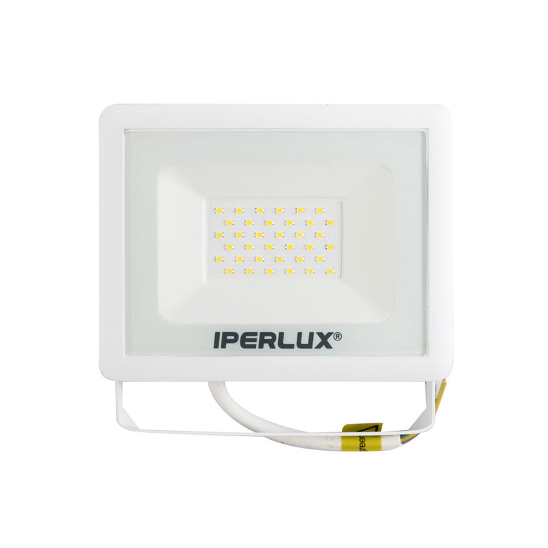 IPERLUX LED PROIETTORE EXTRA SLIM BIANCO IP65 30W 4000K