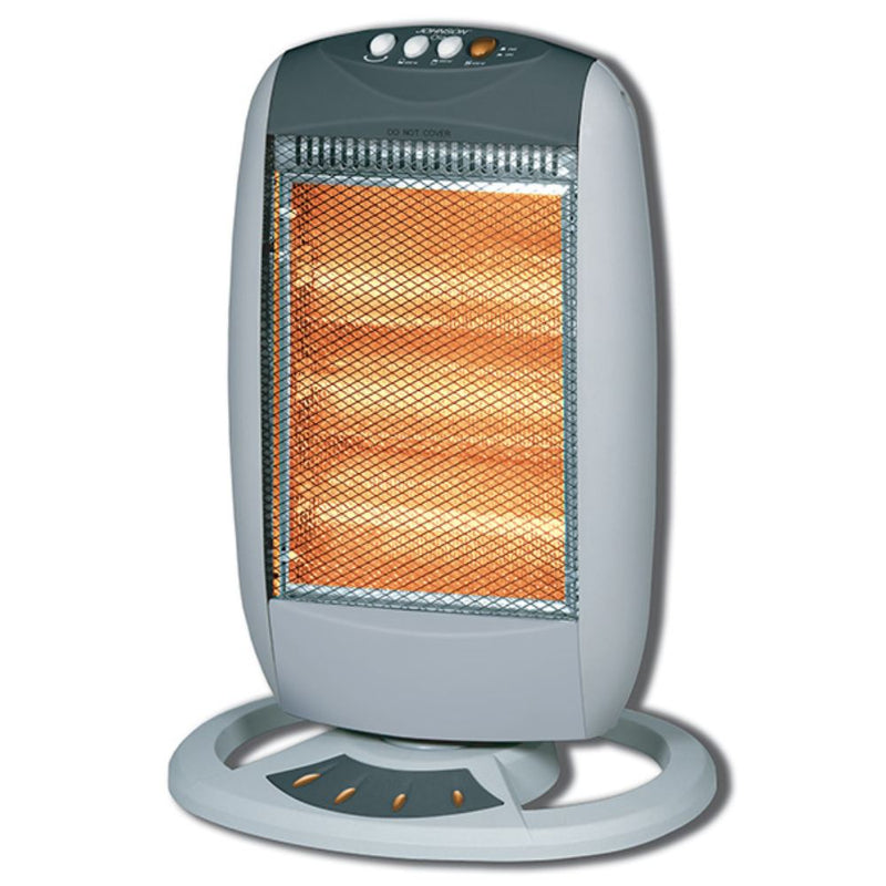 Stufa alogena OLA - Oscillazione automatica - tre livelli di potenza : 400-800-1200W