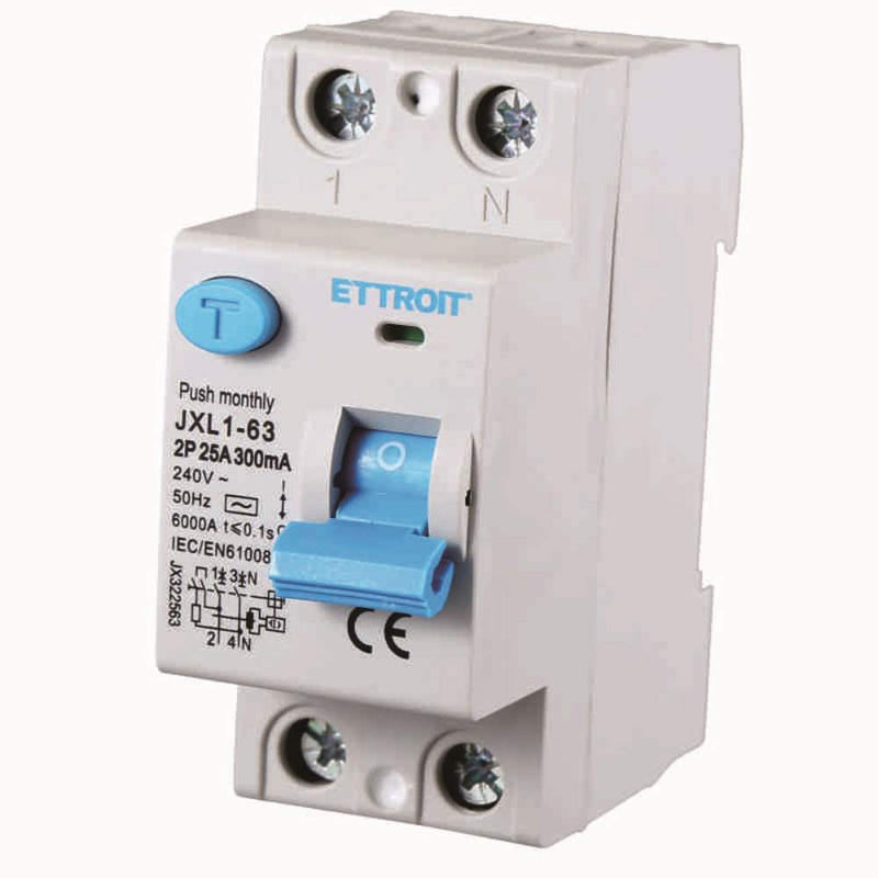 Interruttore Differenziale Puro 2P 25A 300mA 220V-6KA