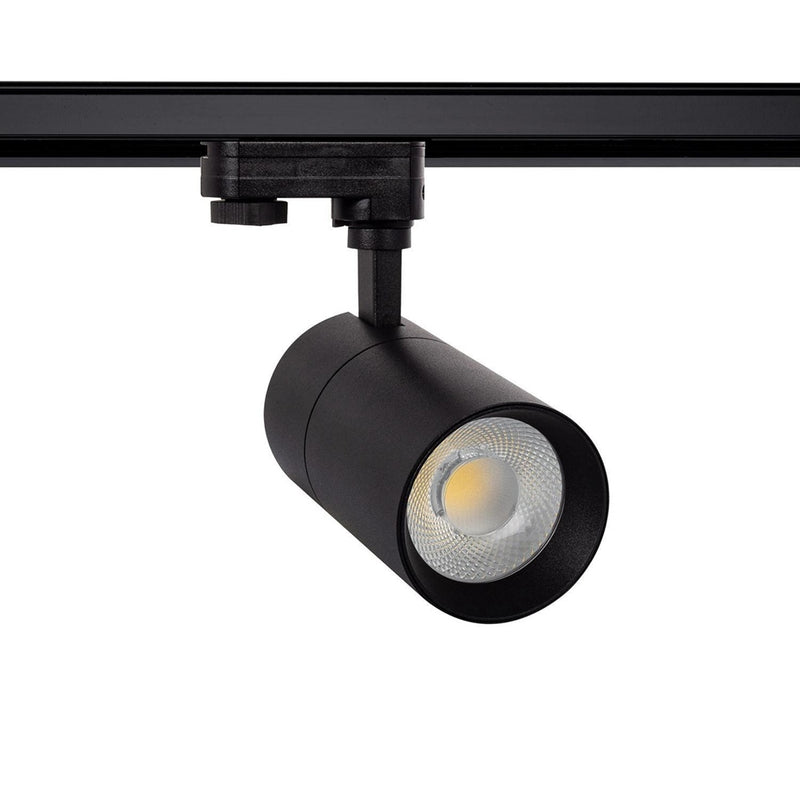 FARETTO A BINARIO CCT 30W NERO 54° - Elettrowatt