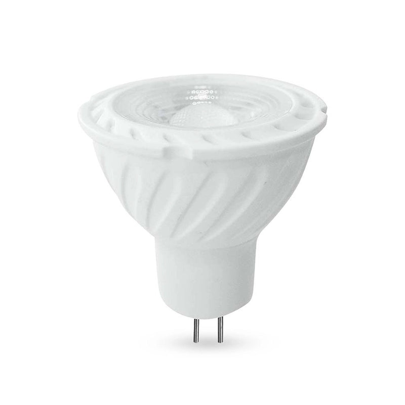V-TAC Faretto LED GU5.3 (MR16) 6W 12V 38° Copertura Trasparente 3000K