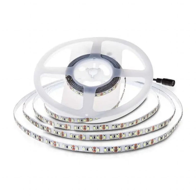 V-TAC Strip LED SMD2835 8W/m 10m 120 LED/m 4000K 24V IP20 8mm