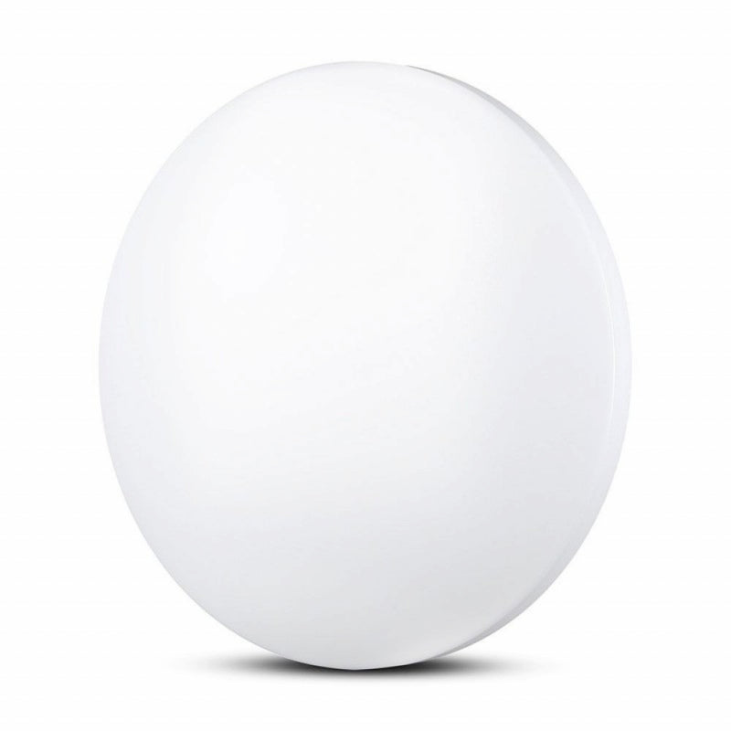 V-TAC Plafoniera LED Rotonda 18W con Interruttore Cambia Colore 3 in 1 Satinata d: 300mm h: 45mm