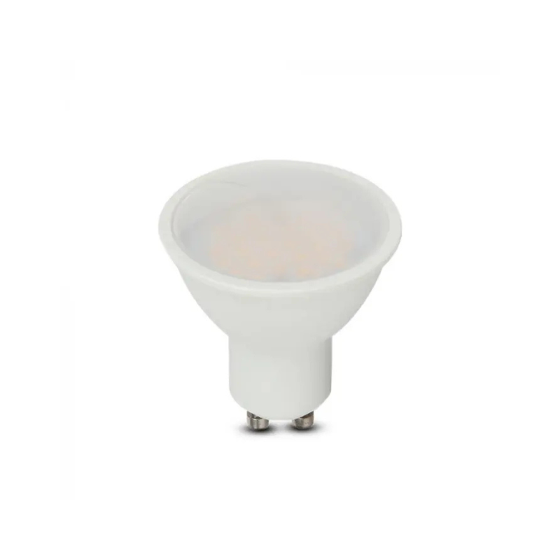 V-TAC PRO Faretto LED Chip CREE GU10 10W 100° Copertura Satinata 3000K