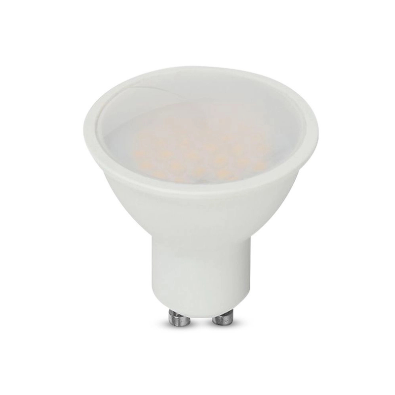 V-TAC Faretto LED GU10 10W 110° Copertura Satinata 4000K