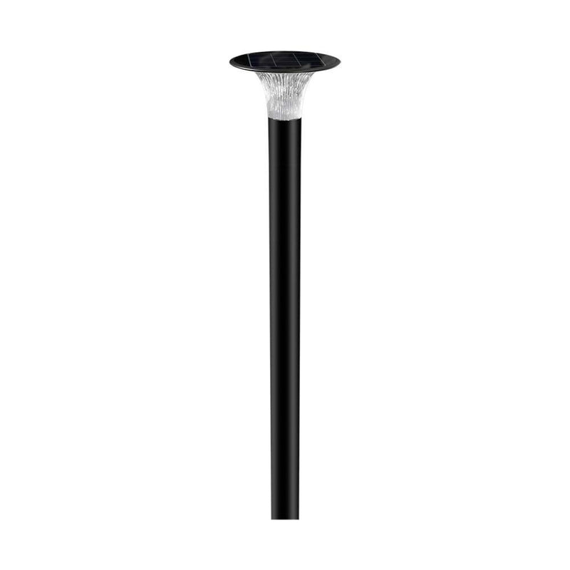 V-TAC Lampada LED Solare 15W da Terra con Palo e Batteria LiFePO4 3.2V Colore Nero CCT: 6000K+4000K IP65