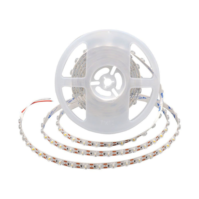 V-TAC Strip LED SMD2835 con Lenti 170° 16.5W/m 5m 48LED/m 24V 4000K IP20 11mm