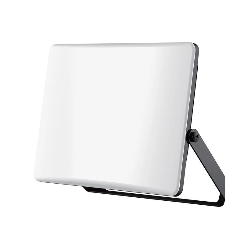 V-TAC Faro LED 50W Slim con Diffusore Opalino e Driver Integrato Cornice Nera CCT IP65