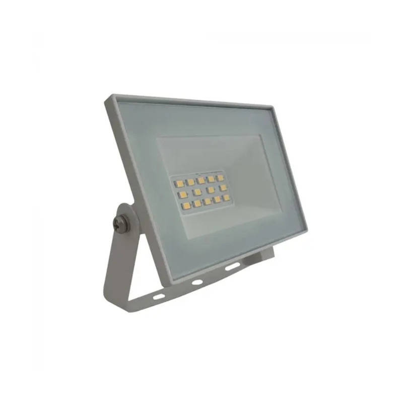V-TAC Faro LED SMD 10W Slim E-Series con Driver Integrato Bianco 4000K IP65