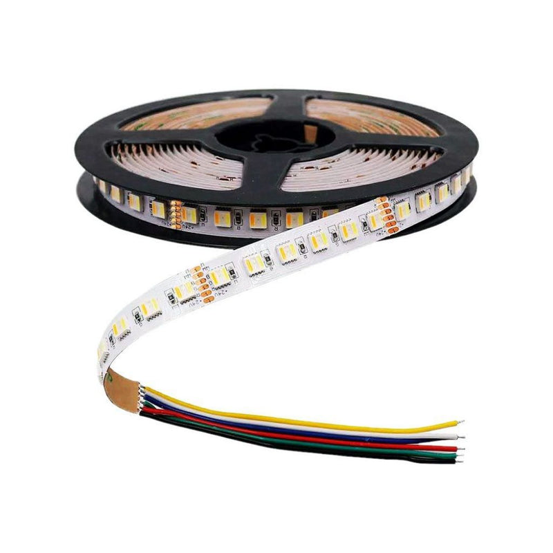 V-TAC Strip LED SMD5050 24W/m 5m 60LED/m 24V RGB+CCT IP20 12mm